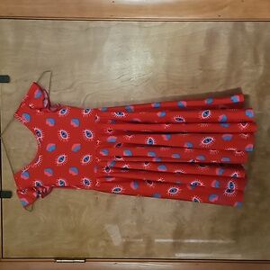 Dot Dot Smile Ruffle Sleeve Dress